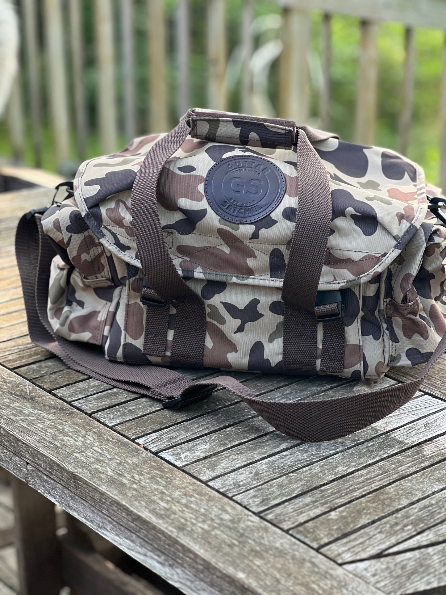 Guitar Satchel - Bus Bag - Limited Edition Vintage Camo