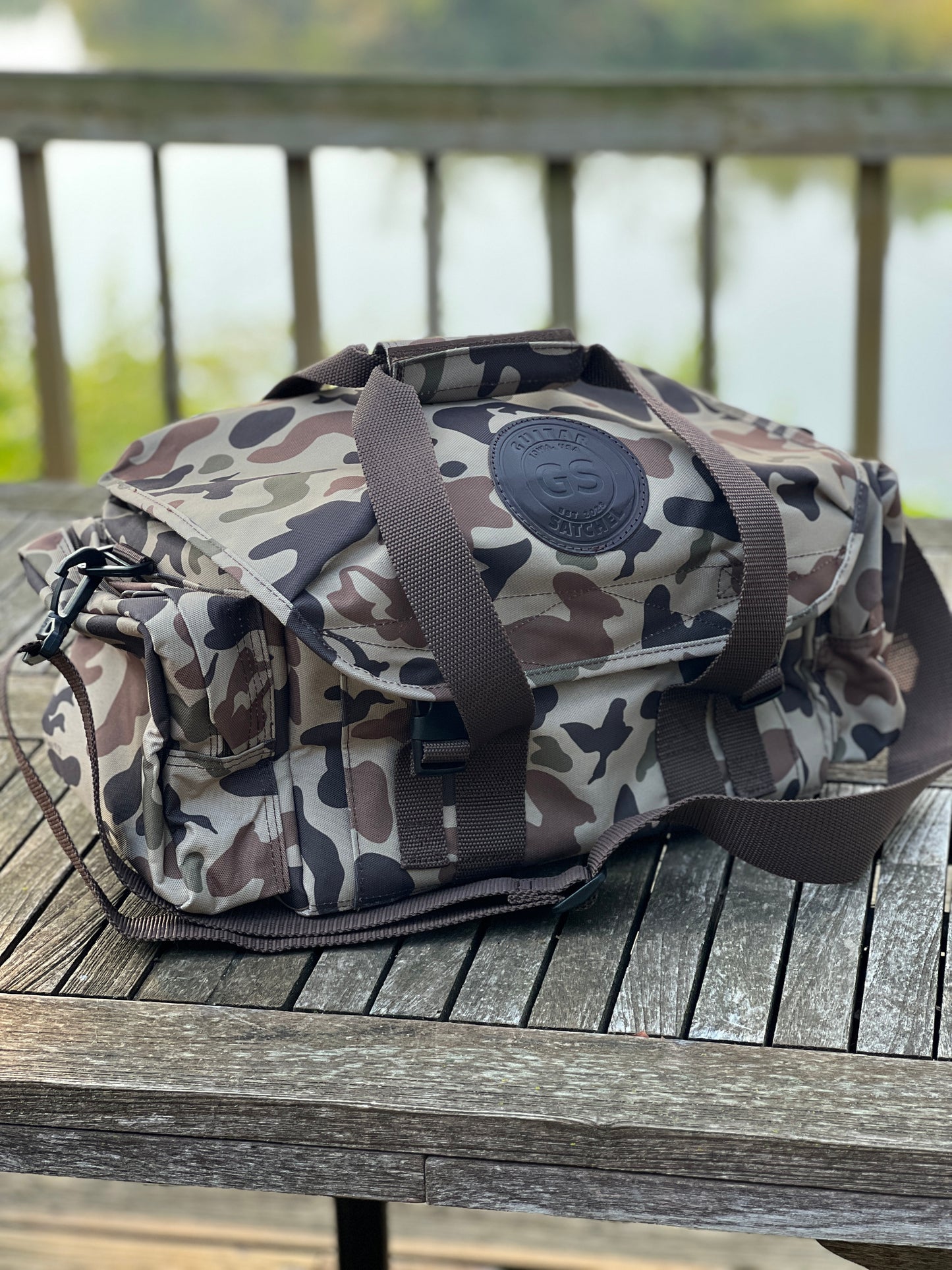 Guitar Satchel - Bus Bag - Limited Edition Vintage Camo