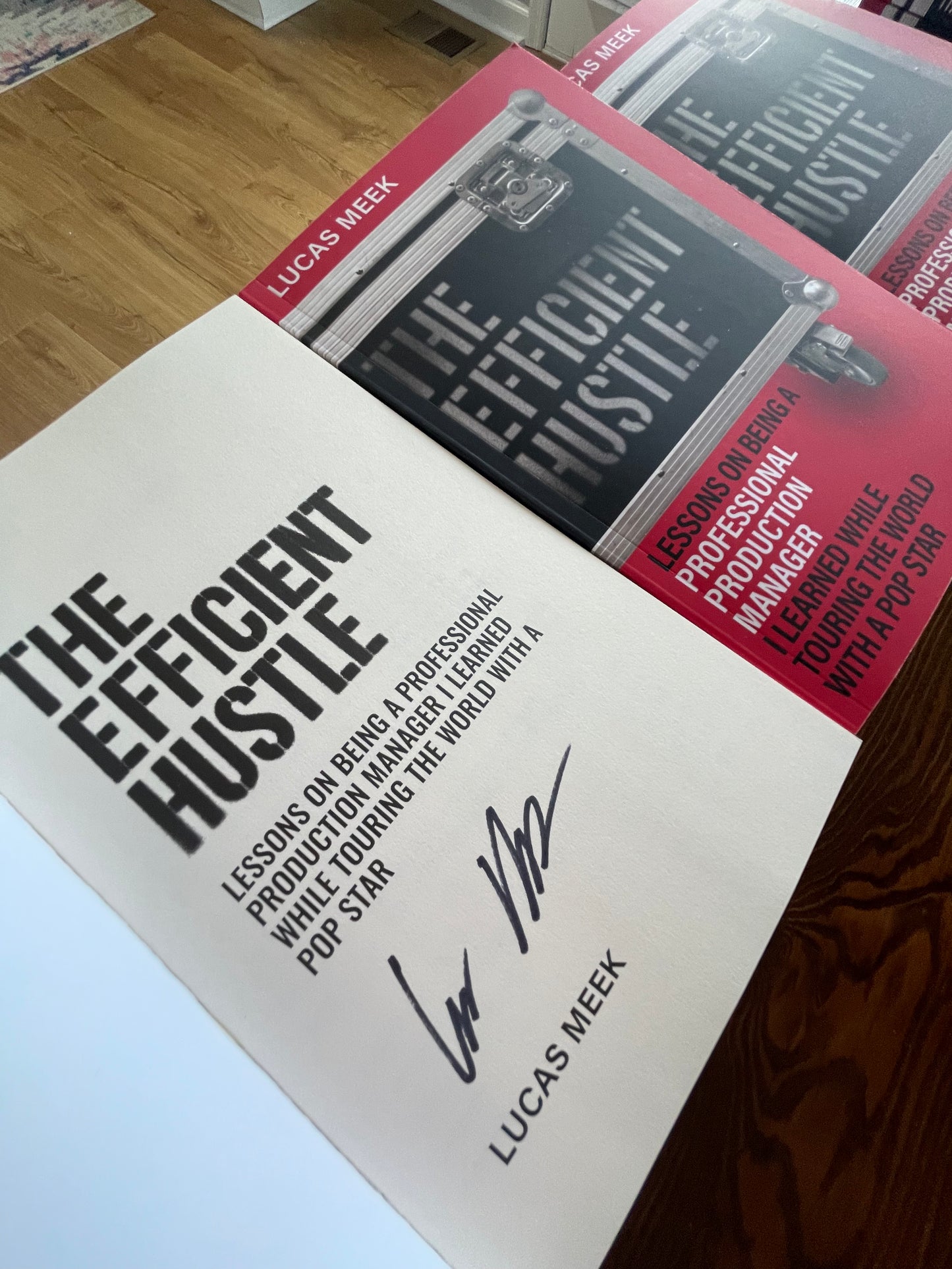 The Efficient Hustle - A signed book by Lucas Meek