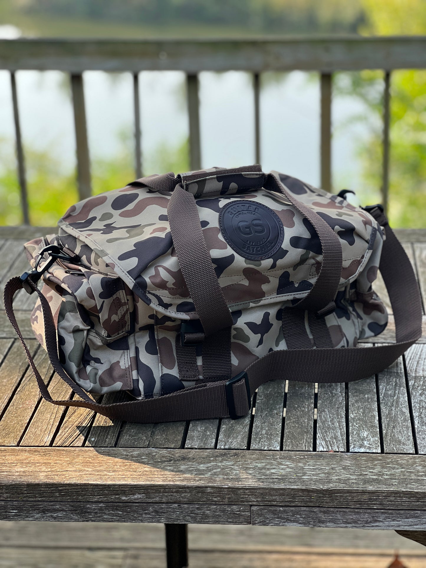 Guitar Satchel - Bus Bag - Limited Edition Vintage Camo