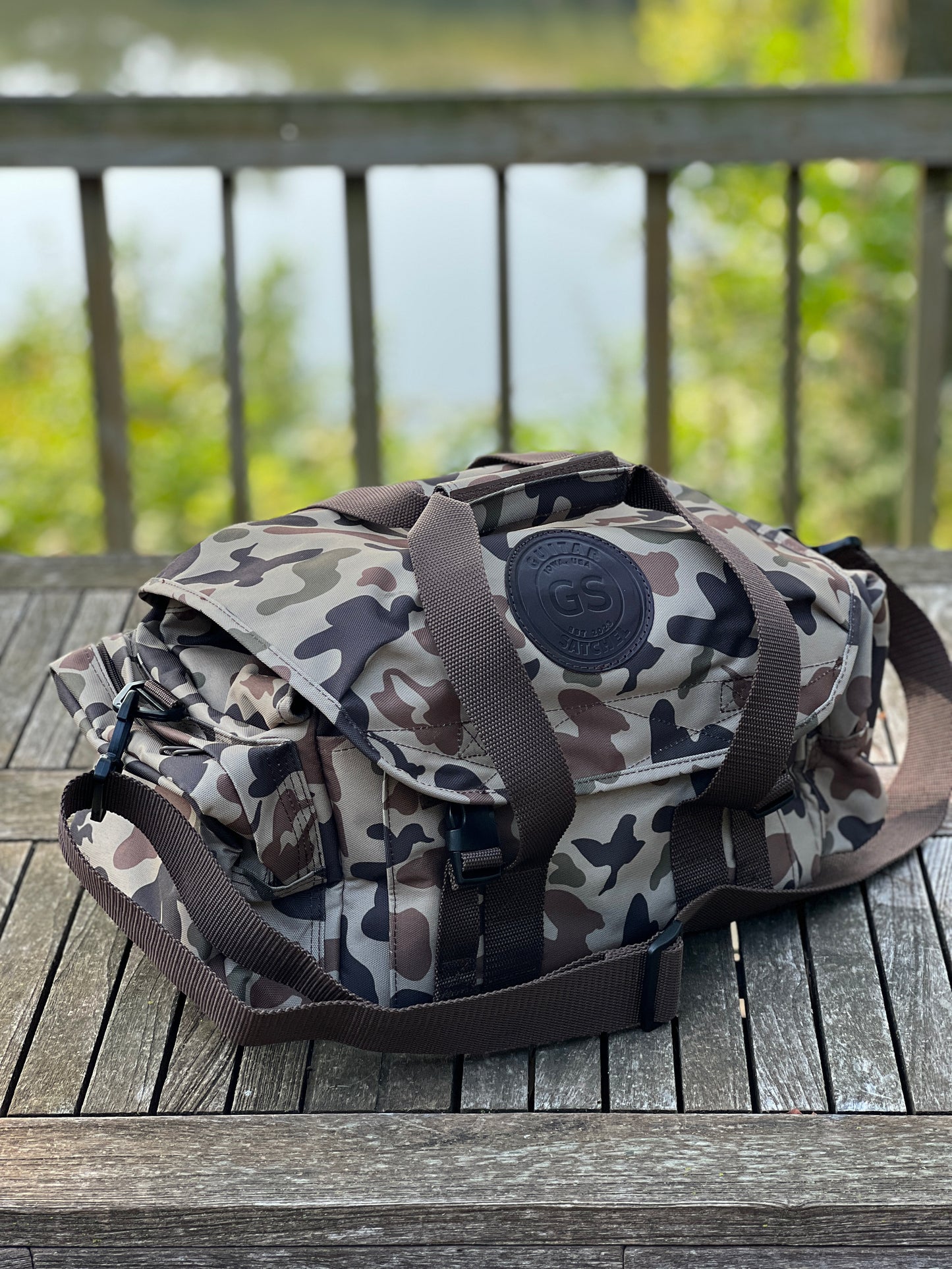 Guitar Satchel - Bus Bag - Limited Edition Vintage Camo